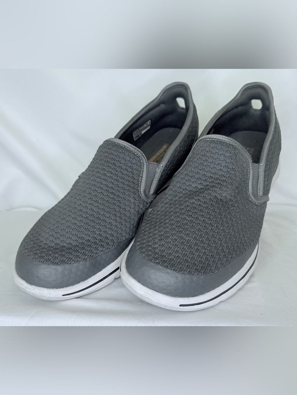 Skechers Men's Slip-On Loafers in Dark Gray